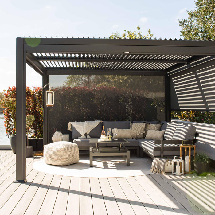 Crafting a Cozy Haven: Turning Your Pergola into an Outdoor Living Room