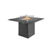 engasco slava low gas fire table hospitality side view white background