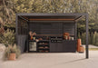 suns lifestyle blenheim modular outdoor kitchen front view