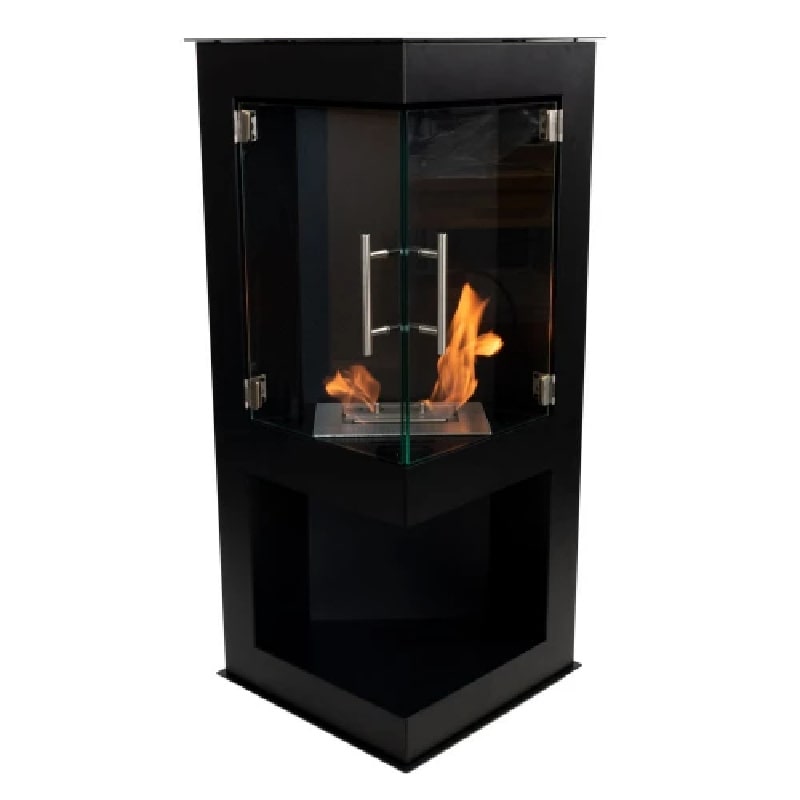 Scandiflames Alaska Corner Bioethanol Stove front VIew