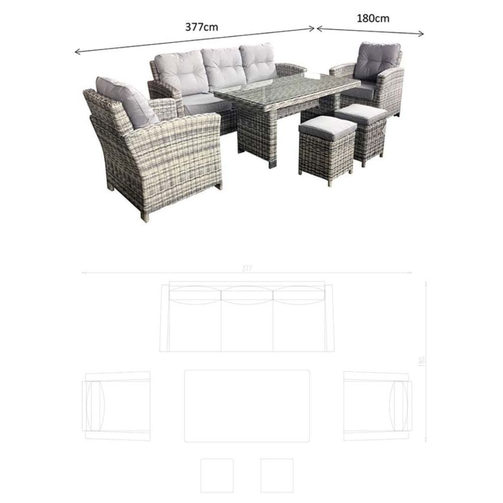 AMY Sofa Dining Set