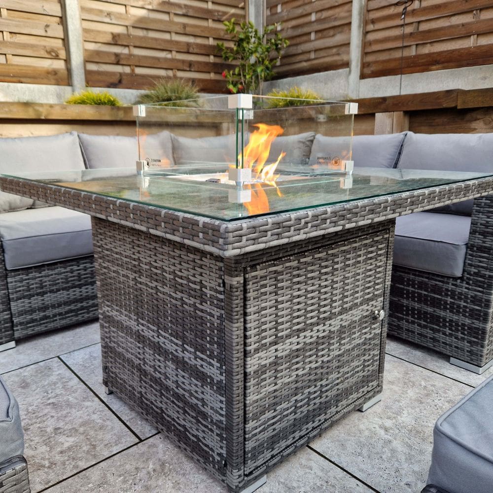 Georgia Firepit Corner Dining Sofa Set