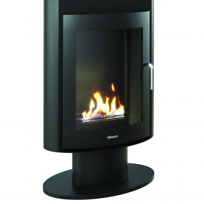 henley stoves madrid bioethanol freestanding stove side view