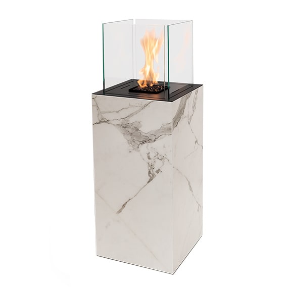 Porto Freestanding Bioethanol Fireplace