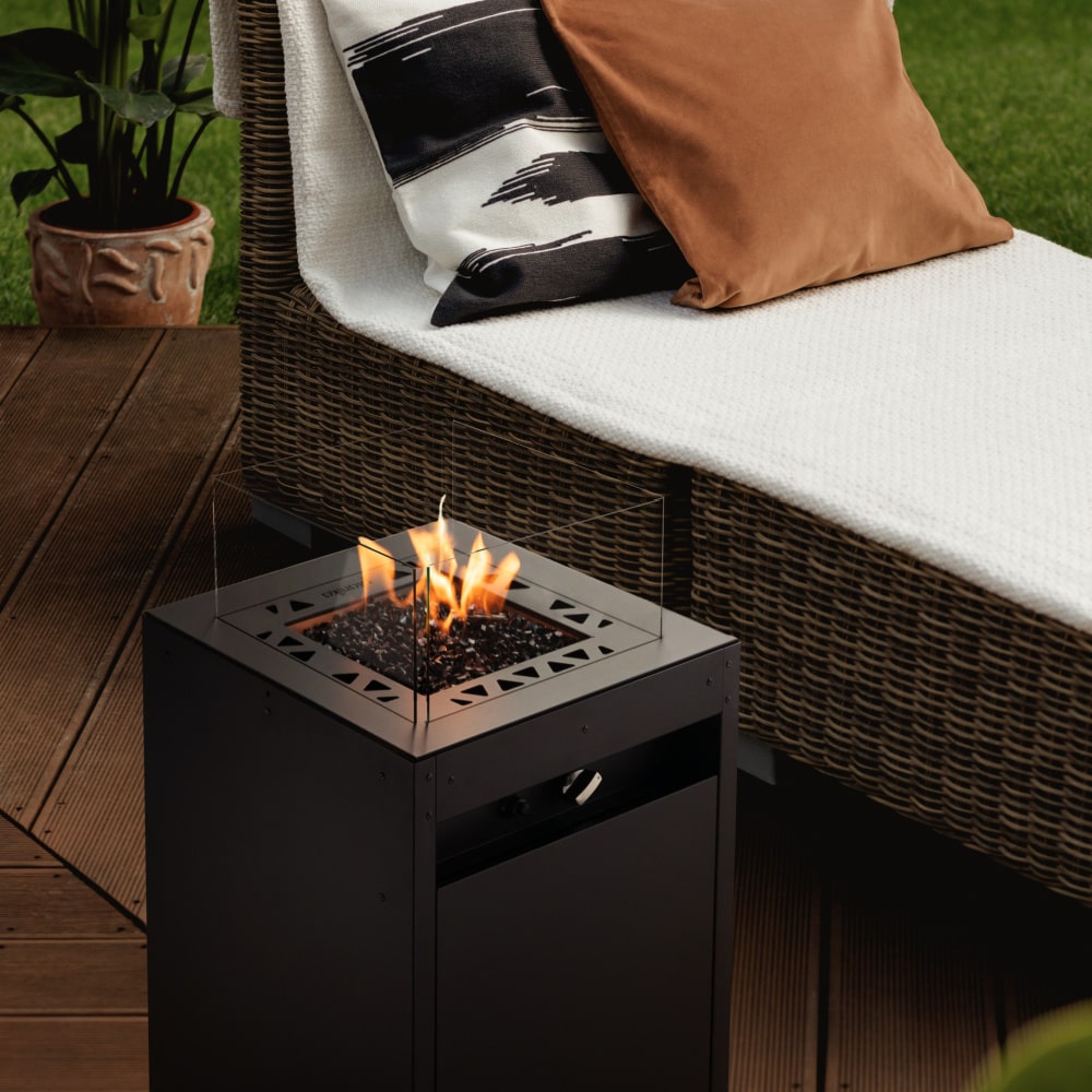 Planika Square Outdoor Gas Fireplace