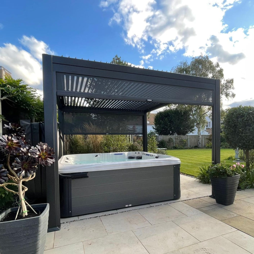 Suns Lifestyle Maranza Aluminium Louvered Pergola (3m - 7m)