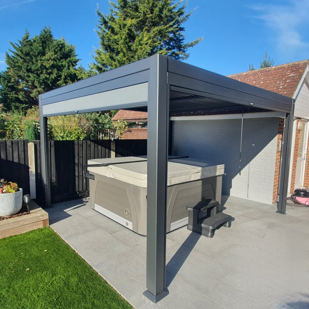 Suns Lifestyle Maranza Aluminium Louvered Pergola (3m - 7m)