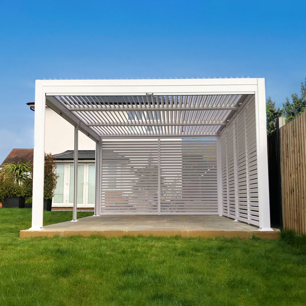 Suns Lifestyle Maranza Aluminium Louvered Pergola (3m - 7m)