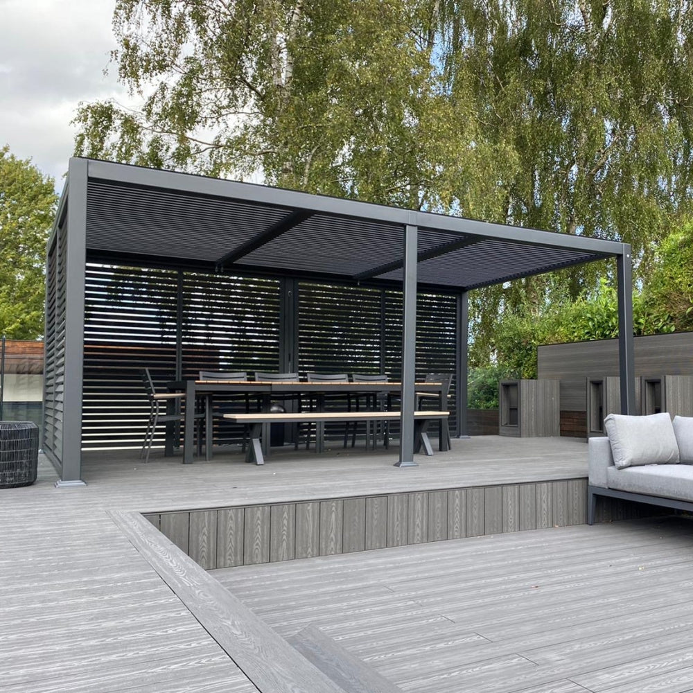 Suns Lifestyle Maranza Aluminium Louvered Pergola (3m - 7m)