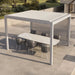 suns lifestyle luxe manual aluminium louvered roof pergola with deluxe screen view