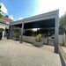 suns lifestyle rota vented pergola angled view