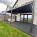 suns lifestyle rota vented pergola 7m decking